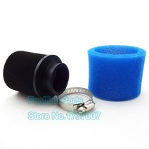 42mm 폼 에어 필터 gy6 150cc 오토바이 스쿠터 atv 블루 고 카트 쿼드 crf50 xr50 미니, 한개옵션0