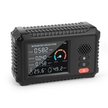 일산화탄소 경보기 감지기 센서 5 In 1 다용도 공기질 이산화탄소 CO CO2 TVOC 온도 습도 대기 질 모니터, 03 미국