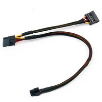Dell Vostro 3650 3653 3655 데스크톱 컴퓨터 HDD SSD 확장 케이블 용 미니 6pin 전원 케이블 코드, 하나, 보여진 바와 같이