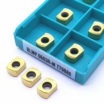 선반 인서트 V커팅 CNC 10EA 카바이드 BLMP 0603R M TT9080 공구 BLMP0603R 내부 터닝 공작 기계 CVD PVD 밀링, [01] BLMP0603R M TT9080, 01 BLMP 0603R-M TT9080
