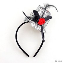 큐티마녀모자머리띠 머리띠 할로윈데이, 상세페이지 참조