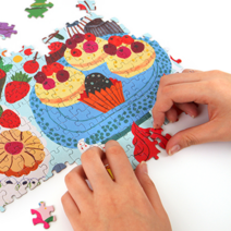 eeBoo 달콤한 디저트 1008피스 직소퍼즐, free, one color