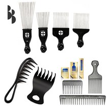 펌브러쉬 바버샵 포마드 빗 리젠트 아프로, No.8