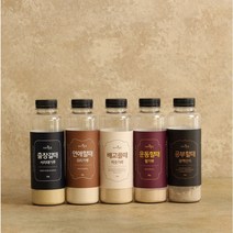 맛군 한 끼 선식 블랙푸드 미숫가루 검정콩 팥가루 귀리가루, 1병, 운동할때 팥볶음가루 30g