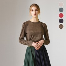 라이브온 홈쇼핑 메탈얀 셔링 티블라우스 5종 택1