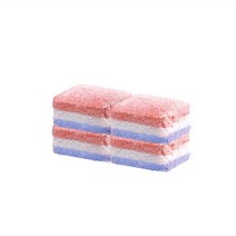 바닥청소기계 발포성 세정기 키트 효율적인 살균 곰팡이 제거 정제 딥 클리닝 도구, 4pcs 여러 가지 빛깔의