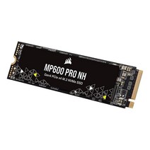 커세어 Corsair MP600 PRO NH 8TB PCIe Gen4 x4 NVMe M.2 SSD 고밀도 TLC NAND 2280 다이렉트 스토리지 호환 최대 7000MB 초 방열