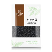 인차 국내산 쥐눈이콩 서목태 검은콩 약콩, 1개, 500g