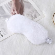 수면 안대 아이 커버 마스크 종류 토끼 머리 보조 밴드 여행용 휴식 남여공용 꿀잠 약국, 하얀