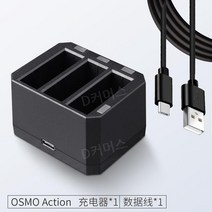 오즈모 DJI 배터리 충전기 충전독 액션1, H타입 오즈모 배터리 충전기