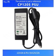 Original For COMING DATA portable hardisk Power Supply 12V2A 6-Pin AC DC Adapter Charger 6PIN CP1205, 한개옵션0