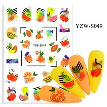 물전사지 포스기용지 포스용지 카드단말기용지 상장만들기1장 2022 패션 네일 스티커 뱀 동물 디자인 블랙, 65 S049