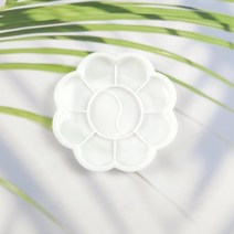 미술 꽃모양 미니팔레트 물감받침 화방 그림 손글씨 수체화, 꽃모양팔레트