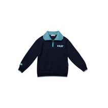 VIASEPTEMBER 포인트 반집업 맨투맨 네이비 Point Half-zip MTM (ny) YE