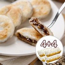 씨앗꾸떡 꿀호떡 300g x 8팩 (해바라기4 땅콩4), 8개
