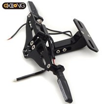 혼다 CBR500R 용 CBR 500R 2013 후면 라이센스 플레이트 테일 프레임 브래킷 회전 신호등, 05 A set with lights