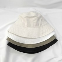 디작소 여성 데일리 에이스 심플 버킷 햇 벙거지 모자