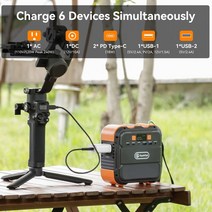 태양광 발전 스테이션 세트 50W 태양열 충전기 18V 패널 97.68Wh 26400mAh 발전기 220V AC 백업 전원 키트 120W