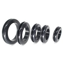 고무오링 새로운 고무 그로밋 ID 25mm 30mm 35mm 40mm 50mm 검정색 와이어 보호기 링 케이블 개스킷 블랭킹 O 씰, [03] 10pcs, [04] ID 40mm