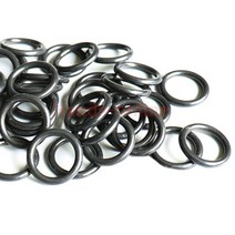 두께/CS 0.6mm NBR 씰링 O 링 O-링 씰 개스킷 오일 와셔 블랙 오링 고무, 15 6.7x5.5x0.6 mm