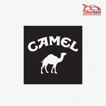 캠핑 트레일러 Camel 로고 스티커 레이실내 레이튜닝용품 자동차꾸미기 20대남성 데칼, 1개, 화이트 소형