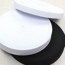 고무밴드 고무줄 허리고무줄 바지고무밴드-대용량 롤 뭉치, 생고무밴드(20mm흰색 1롤)