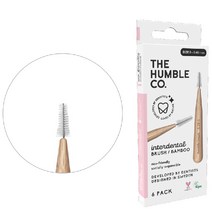 험블 브러쉬 친환경 치간칫솔 0.4mm, 1팩(6개입)