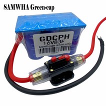 패러드 캐패시터 2.7v 500f 6 개/1 개 슈퍼 커패시터 자동차 용량, 02 SAMWHA Green-cap
