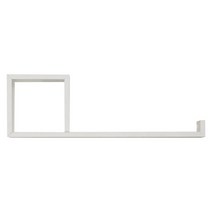 철물코리아 워너비 인테리어 무지주 벽선반, NO4 무지주선반-화이트