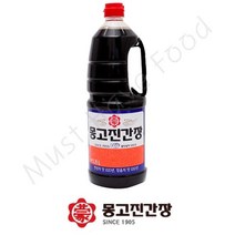 부천 몽고진간장 1.8L 진간장/요리간장/장조림, 단일 수량