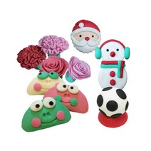 CMB 꼬메빔보 향기 버블솝플레이 비누 클레이 시즌 만들기 1인 10인 세트, 10인용, 월드컵 붉은악마