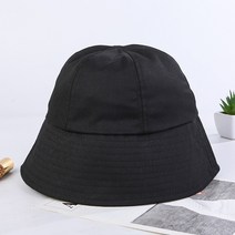 일본 빈티지 블랙 물통 벙거지 샤오중둥근 얼굴 종모 여하