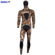 3.5MM 네오프렌 스쿠버 다이빙 슈트 남성 수중 사냥 서핑 프론트 지퍼 스피어피싱 수영 카약 장비, XXL, 1