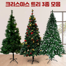 EVERYS 대형 올인원 크리스마스 트리 장식 전구 모음, 눈트리 1.5M, 백색300구