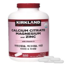 커클랜드 시그니춰 구연산 칼슘 마그네슘 아연 500정 x1통 코스트코, 상세페이지 참조, 상세페이지 참조, 상세페이지 참조, 상세페이지 참조, 상세페이지 참조