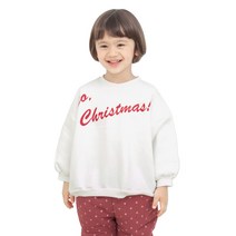 까꿍놀이터 요맨투맨 유아동 크리스마스 기모 티셔츠 유아 기모 맨투맨 국내제작