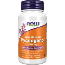 나우푸드 호팍사 피크노제놀 소나무껍질 추출물 150mg 60정, 1개