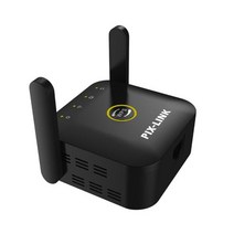 PIXLINKWR22 무선 와이파이 리피터 300Mbps 익스텐더 장거리 신호 증폭기 네트워크 부스터 액세스 포인트, 02 2 Antenna Black_03 AU plug