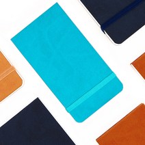 20%OFF - 포켓북 메모장 친환경 밴드 양장 휴대용 고급표지 오퍼비 노트, 민트, 무