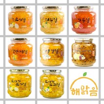해맑음 과일청 10종 1+1, 유자청+유자청