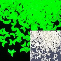 발광 스팽글 에폭시 수지 몰드 필링 문 스타 글리터 DIY 네일 아트 폴리머 클레이 쥬얼리 제작 장식 3mm 1000 개/로트, [01] 3g, [02] 02