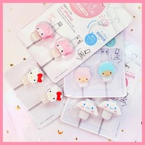 산리오 캐릭터 케이블 보호캡/아이폰용, 리틀트윈스타