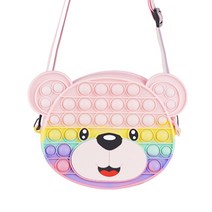 해피톡톡 보드게임 푸쉬팝버블(곰돌이가방), 파스텔