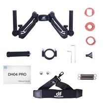 DF DH04-PRO z축 스프링 듀얼 핸들 짐벌 안정기 베어 4.5kg 스트랩 ZHIYUN 크레인 3S DJI RS2 RS3 Pro RONI, 01 DH04-PRO