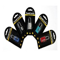 콤비락 3단번호 자물쇠CL-301C(색상랜덤) (오피스MALL)콤비락