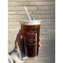 에브리노트 토끼 리유저블컵 473ml / 에코젠 내열 텀블러