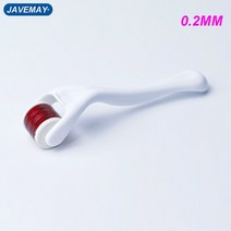 얼굴 페이스 롤러 0.3mm 티타늄 펜 기계 스킨 케어 탈모 치료 피부 관리기, V