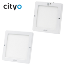 씨티오 LED 홈 엣지 8인치 사각 직부등 센서등 21W 도광판 현관등 베란다등 복도조명, LED 홈엣지 8인치 사각 직부등 전구색