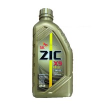 ZIC X9 LS 5W40 1L 디젤 엔진오일, 1개, 지크 X9 LS 5W40_1L