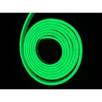 (돈버몰)5M DC12V 유연한 LED 스트립 네온 면발광 LED바 아이라인 스마일등 튜닝 글자간판, 그린